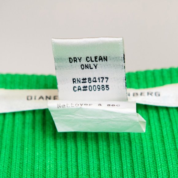 Diane von Furstenberg Peapod Ribbed Tie-Waist Cardigan - Picture 5 of 5